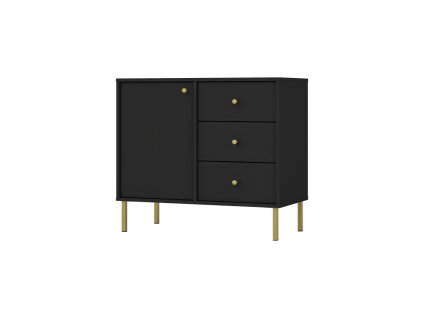 Komoda Taya 814 2 černý grafit