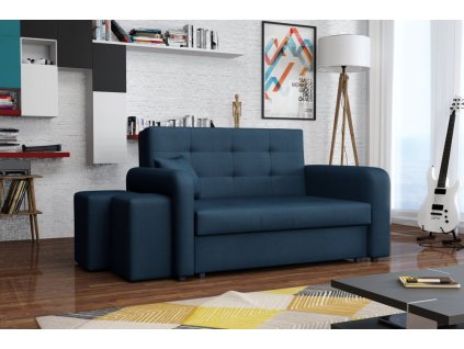 Rozkládací křeslo Viva Home II navy