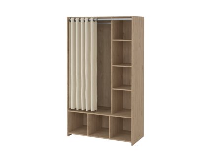 Skříň Kit 93163 jackson hickory/beige