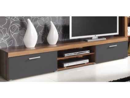 TV stolek Samba R8 švestka/grafit