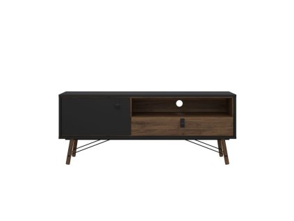 TV stolek RY 86007 černý mat/ořech
