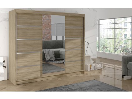 Skříň Debora VI 200 - dub sonoma