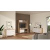Obývací stěna Ikast 86718 jackson hickory/bílá