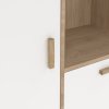 Čínský kabinet Ikast 86719 jackson hickory/bílá
