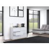 Komoda Melisa M6 bílá, šíře 120