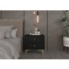 Noční stolek Taya 801 1 černý grafit