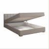 Postel boxspring FERATA KOMFORT 140x200 světle šedá
