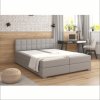 Postel boxspring FERATA KOMFORT 180x200 světle šedá