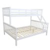 Dětská patrová postel BAGIRA bílá