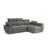 Rohová sedací souprava Brooklyn pravá tmavě šedá