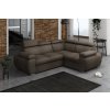 Rohová sedací souprava Brooklyn I pravá hnědá