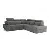 Rohová sedací souprava Brooklyn II levá tmavě šedá