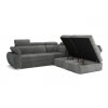 Rohová sedací souprava Brooklyn II levá tmavě šedá