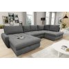 Sedací souprava Korsika XL levá tmavě šedá  Poslední kusy skladem!
