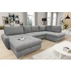 Sedací souprava Korsika XL levá světle šedá  Poslední kusy skladem!