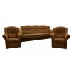 Sedací souprava Krista 3+1+1 bergamo hnědá