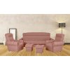 Sedací souprava Lisa 3+1+1 růžová