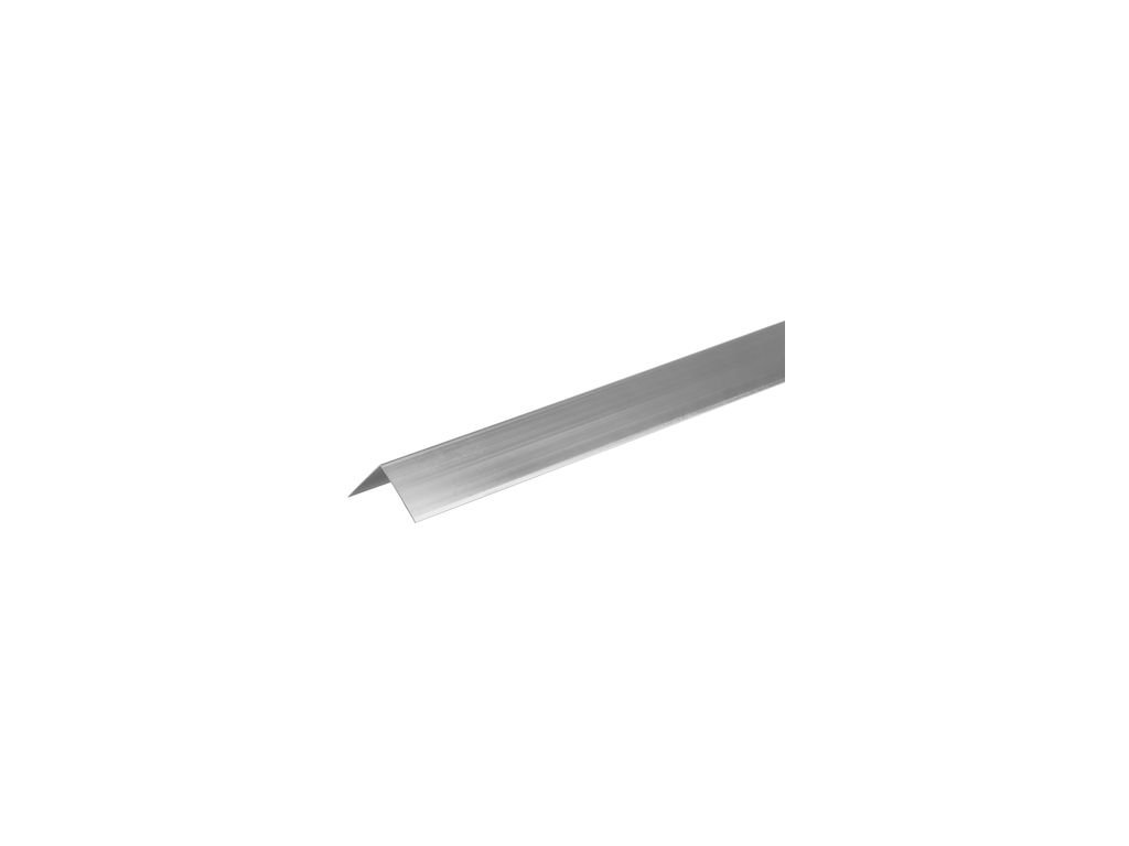 Lišta Strend Pro CS147, Alu 1500x40x0,8 mm, strieborná lesklá,  0,8 mm, rohová