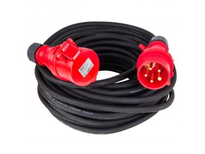 Predlžovací kábel IP44 H07RN-F 16A 5x1,5 mm2 25 m