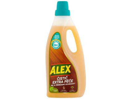 Čistič Alex, extra starostlivosť na drevené podlahy, 750 ml