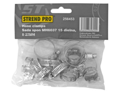 Sada spon STREND Pro HC515, 15 dílná, 8-27 mm
