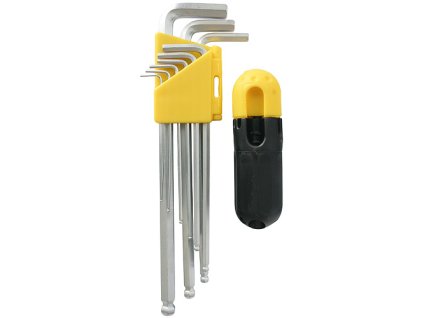 Sada klíčů STREND Pro HK7007, 9 dílná, Hex, Cr-V, zástrčná