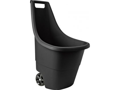 Vozík Keter® EASY GO 50 L, 51x56x84 cm, čierny, na záhradný odpad