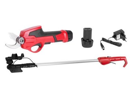 SET Noznice STREND PRO GARDEN 7,2V + Teleskopicka tyc