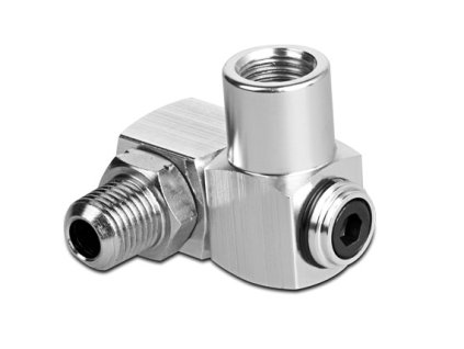 Otočná přípojka 1/4" AG x 1/4" IG