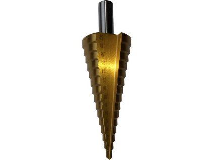Vrtak STREND PRO SD41, 04-32 mm, TiN, HSS, stupňovitý