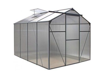 Záhradný skleník Basic, 254x190x195 cm, 4 mm
