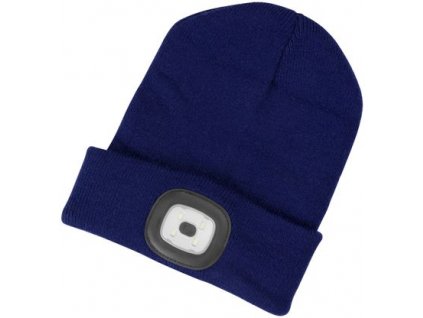 Čiapka Strend Pro Albacore kid modrá M, 4x SMD LED, USB nabíjanie