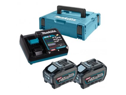 MAKITA 191V35-5 SADA 2xBL4050+DC40RA+MAKPAC