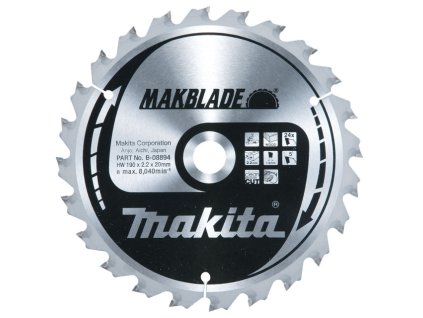MAKITA KOTOUČ PILOVÝ 190X20X24Z (B-08894)