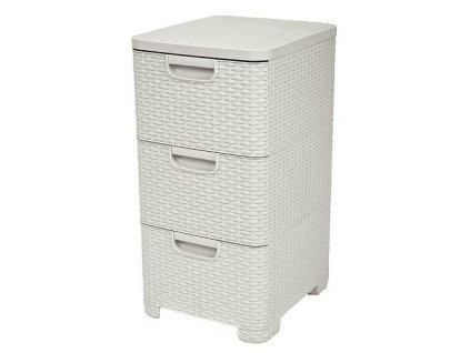 Komoda Curver® STYLE, Off white, 32x37x63 cm