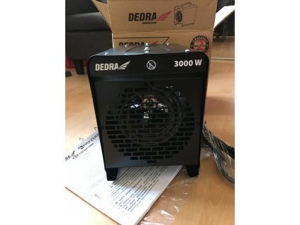 DEDRA DED9921A Elektrický ohřívač 3000 W SERVIS EXCLUSIVE + VOUCHER- slevový kupón