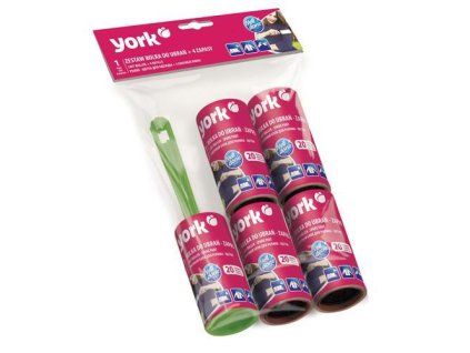 Valcek York 068020, odchlpovací, 4 náhrady