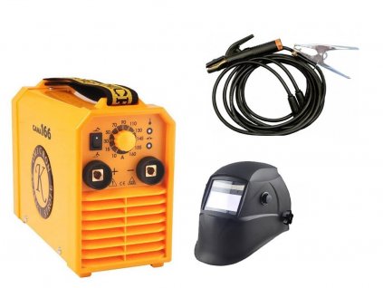 OMICRON GAMA 166 svářecí inventor + kabely 3m-16 + samostmívací svářecí maska TS-616 + SERVIS EXCLUSIVE