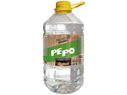 Palivo PE-PO® do biokrbu 3 lit. biopalivo, biolieh, bioalkohol do krbu