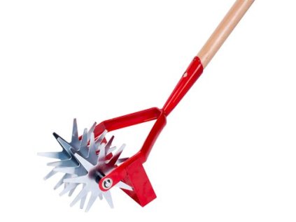 Kultivator Yardworks, CU-904, 4 nože, drevená násada 120 cm