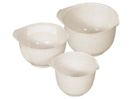 Misky Curver® BASIC 1.5L+2.0L+2.5L, sada misiek, biele