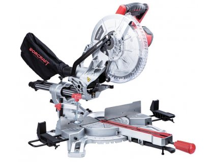 Pila Worcraft MS20-255, 2000W, 255x60T, 230V, pokosová s posuvom a laserom