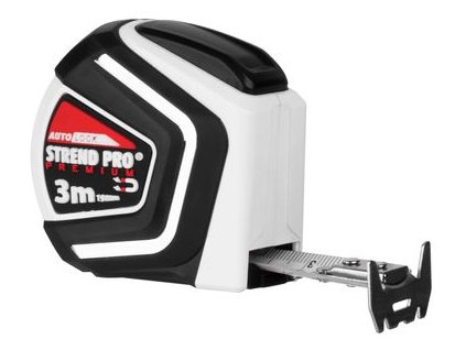 Meter STREND Pro Premium 3 m, stáčací, Auto STOP, magnetic
