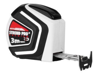 Meter STREND Pro Premium 3 m, stáčací, Auto STOP, magnetic