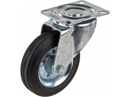 Gumové otočné kolo 160 mm, do 145 kg