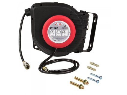 Automatický navíjací bubon s pneumatickou hadicou 11 m ST 12