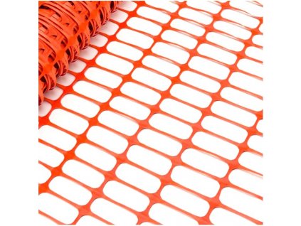 Bezpečnostní stavební plot 30x1 m, oranžový