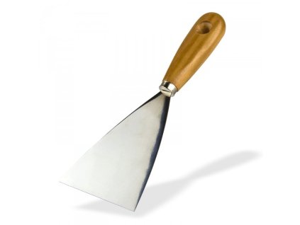 Malířská špachtle 10 cm s dřevěnou rukojetí MS 100