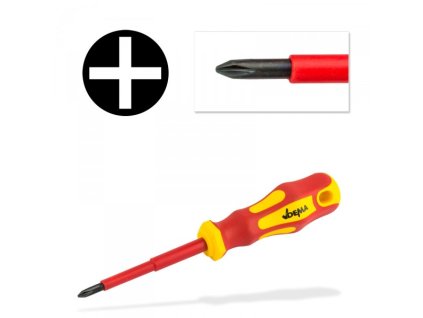 Elektrikársky skrutkovač krížový izolovaný PH1x80