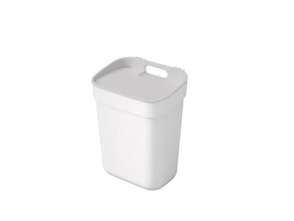 Kôš Curver® READY TO COLLECT, 10L, 18,6x25x32,9 cm, biely, na odpadky